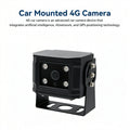 1080P 4G GPS Wireless Truck Backup Camera, AI Human Detection, Infrared Night Vision, IP68 Waterproof HD Rear View Reversing Camera for Truck RV Trailer Van